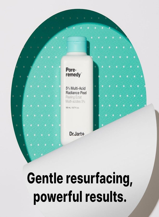 دي آر. جارت+ مقشر الوجه الكوري Dr.Jart+ Pore.Remedy 5% Multi-Acid Radiance Peel | للعناية بالبشرة الكورية، 5.07 أونصة سائلة - Image 4